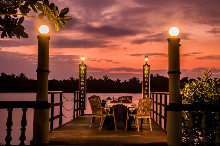 Sunset Bentota River Sri Lanka Dinner Date
